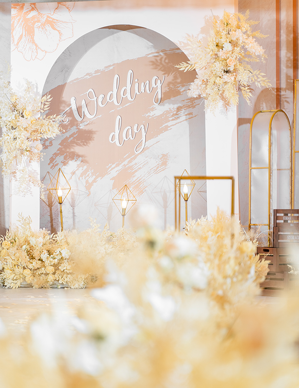 玛瑙城大气优雅香槟色