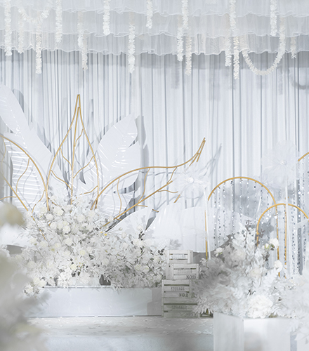 云顶盛宴白色大气婚礼