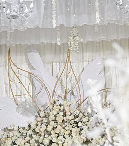 云顶盛宴白色婚礼